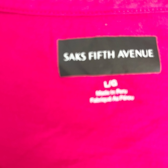 Saks fifth avenue pink blouse - Picture 5 of 5